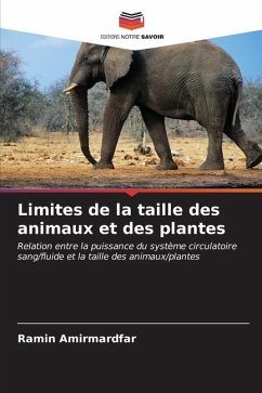 Limites de la taille des animaux et des plantes - Amirmardfar, Ramin