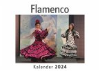 Flamenco (Wandkalender 2024, Kalender DIN A4 quer, Monatskalender im Querformat mit Kalendarium, Das perfekte Geschenk)