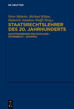 Cover Staatsrechtslehrer des 20. Jahrhunderts (eBook, ePUB)