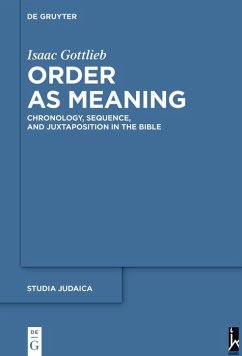 Order as Meaning (eBook, ePUB) - Gottlieb, Isaac