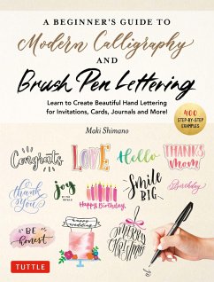 Cover Beginner's Guide to Modern Calligraphy & Brush Pen Lettering (eBook, ePUB)