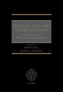 Shaping the Law of Obligations (eBook, PDF)