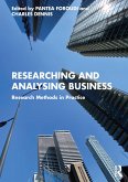 Researching and Analysing Business (eBook, ePUB)