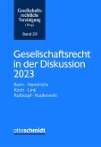 Gesellschaftsrecht in der Diskussion 2023