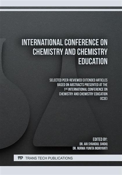 International Conference on Chemistry and Chemistry Education (eBook, PDF) International Conference on Chemistry and Chemistry Education (eBook, PDF)