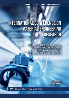 Cover International Conference on Material Engineering Research (eBook, PDF)