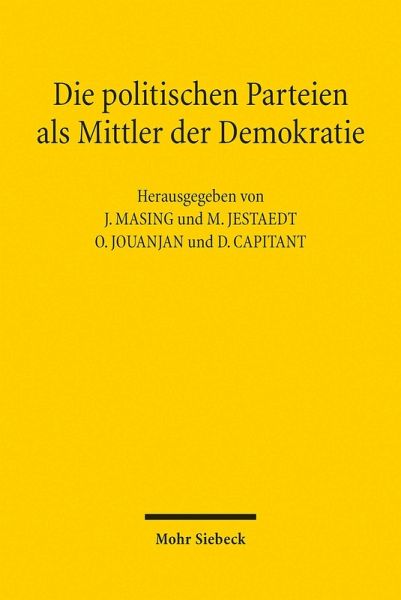 Die politischen Parteien als Mittler der Demokratie (eBook, PDF)
