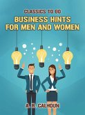 Business Hints for Men and Women (eBook, ePUB)