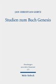 Studien zum Buch Genesis (eBook, PDF)