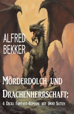 Mörderdolch und Drachenherrschaft: 4 Dicke Fantasy-Romane auf 1800 Seiten (eBook, ePUB) - Bekker, Alfred