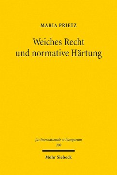 Weiches Recht und normative Härtung (eBook, PDF) Cover Weiches Recht und normative Härtung (eBook, PDF)