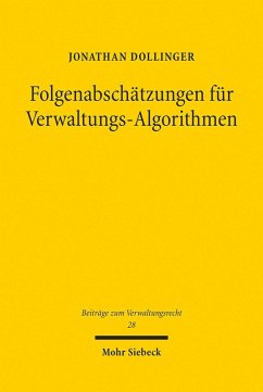 Cover Folgenabschätzungen für Verwaltungs-Algorithmen (eBook, PDF)