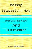 Be Holy (Bible Studies, #7) (eBook, ePUB)