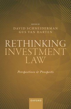 Cover Rethinking Investment Law (eBook, PDF)