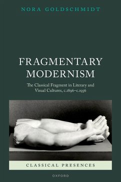 Fragmentary Modernism (eBook, PDF) - Goldschmidt, Nora