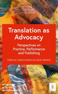 Translation as Advocacy (eBook, ePUB) - Various