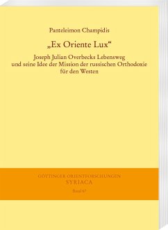 ¿Ex Oriente Lux¿ - Champidis, Panteleimon