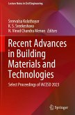 Recent Advances in Building Materials and Technologies