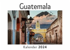 Cover Guatemala (Wandkalender 2024, Kalender DIN A4 quer, Monatskalender im Querformat mit Kalendarium, Das perfekte Geschenk)