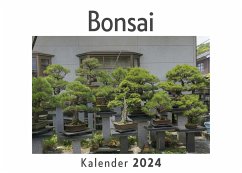 Cover Bonsai (Wandkalender 2024, Kalender DIN A4 quer, Monatskalender im Querformat mit Kalendarium, Das perfekte Geschenk)