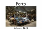 Porto (Wandkalender 2024, Kalender DIN A4 quer, Monatskalender im Querformat mit Kalendarium, Das perfekte Geschenk)