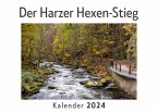 Der Harzer Hexen-Stieg (Wandkalender 2024, Kalender DIN A4 quer, Monatskalender im Querformat mit Kalendarium, Das perfekte Geschenk)