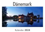 Dänemark (Wandkalender 2024, Kalender DIN A4 quer, Monatskalender im Querformat mit Kalendarium, Das perfekte Geschenk)