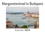 Margareteninsel in Budapest (Wandkalender 2024, Kalender DIN A4 quer, Monatskalender im Querformat mit Kalendarium, Das perfekte Geschenk)