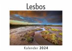 Lesbos (Wandkalender 2024, Kalender DIN A4 quer, Monatskalender im Querformat mit Kalendarium, Das perfekte Geschenk)