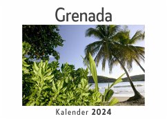 Grenada (Wandkalender 2024, Kalender DIN A4 quer, Monatskalender im Querformat mit Kalendarium, Das perfekte Geschenk) - Müller, Anna