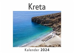 Kreta (Wandkalender 2024, Kalender DIN A4 quer, Monatskalender im Querformat mit Kalendarium, Das perfekte Geschenk) - Müller, Anna