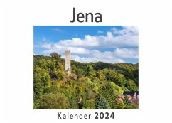 Cover Jena (Wandkalender 2024, Kalender DIN A4 quer, Monatskalender im Querformat mit Kalendarium, Das perfekte Geschenk)