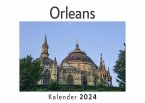 Orleans (Wandkalender 2024, Kalender DIN A4 quer, Monatskalender im Querformat mit Kalendarium, Das perfekte Geschenk)