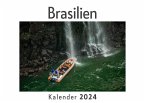 Brasilien (Wandkalender 2024, Kalender DIN A4 quer, Monatskalender im Querformat mit Kalendarium, Das perfekte Geschenk)