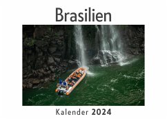 Brasilien (Wandkalender 2024, Kalender DIN A4 quer, Monatskalender im Querformat mit Kalendarium, Das perfekte Geschenk) - Müller, Anna