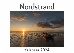 Nordstrand (Wandkalender 2024, Kalender DIN A4 quer, Monatskalender im Querformat mit Kalendarium, Das perfekte Geschenk) - Müller, Anna