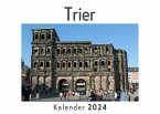 Trier (Wandkalender 2024, Kalender DIN A4 quer, Monatskalender im Querformat mit Kalendarium, Das perfekte Geschenk)