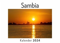 Sambia (Wandkalender 2024, Kalender DIN A4 quer, Monatskalender im Querformat mit Kalendarium, Das perfekte Geschenk) - Müller, Anna