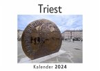 Triest (Wandkalender 2024, Kalender DIN A4 quer, Monatskalender im Querformat mit Kalendarium, Das perfekte Geschenk)