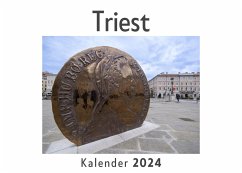Triest (Wandkalender 2024, Kalender DIN A4 quer, Monatskalender im Querformat mit Kalendarium, Das perfekte Geschenk) - Müller, Anna