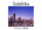 Südafrika (Wandkalender 2024, Kalender DIN A4 quer, Monatskalender im Querformat mit Kalendarium, Das perfekte Geschenk)