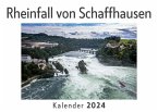 Rheinfall von Schaffhausen (Wandkalender 2024, Kalender DIN A4 quer, Monatskalender im Querformat mit Kalendarium, Das perfekte Geschenk)