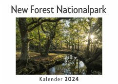 New Forest Nationalpark (Wandkalender 2024, Kalender DIN A4 quer, Monatskalender im Querformat mit Kalendarium, Das perfekte Geschenk) - Müller, Anna