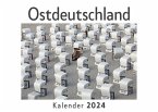 Ostdeutschland (Wandkalender 2024, Kalender DIN A4 quer, Monatskalender im Querformat mit Kalendarium, Das perfekte Geschenk)