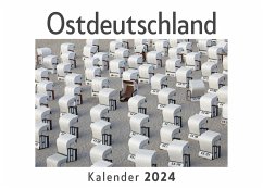 Ostdeutschland (Wandkalender 2024, Kalender DIN A4 quer, Monatskalender im Querformat mit Kalendarium, Das perfekte Geschenk) - Müller, Anna