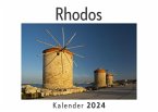 Rhodos (Wandkalender 2024, Kalender DIN A4 quer, Monatskalender im Querformat mit Kalendarium, Das perfekte Geschenk) Rhodos (Wandkalender 2024, Kalender DIN A4 quer, Monatskalender im Querformat mit Kalendarium, Das perfekte Geschenk)