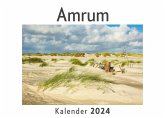 Amrum (Wandkalender 2024, Kalender DIN A4 quer, Monatskalender im Querformat mit Kalendarium, Das perfekte Geschenk)