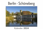 Berlin - Schöneberg (Wandkalender 2024, Kalender DIN A4 quer, Monatskalender im Querformat mit Kalendarium, Das perfekte Geschenk)