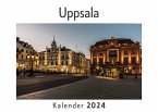 Uppsala (Wandkalender 2024, Kalender DIN A4 quer, Monatskalender im Querformat mit Kalendarium, Das perfekte Geschenk)