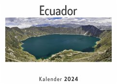 Cover Ecuador (Wandkalender 2024, Kalender DIN A4 quer, Monatskalender im Querformat mit Kalendarium, Das perfekte Geschenk)